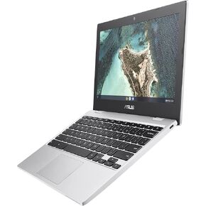 ASUS C204 11.6" HD Rugged Chromebook, Intel Celeron N4020 Dual-Core, 4GB RAM, 160GB Storage(32GB eMMC+128GB USB Card), Intel UHD Graphics 600, Wi-Fi, Chrome OS, Dark Gray