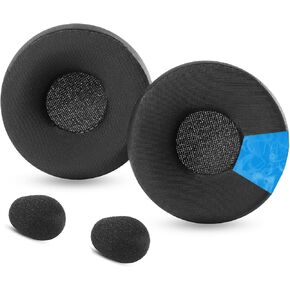 50MM Earpads Cooling Gel Compatible with Jabra Pro 920 Pro 930 Pro 925 Pro 935/VXi BlueParrott B250-XTS 204123 B250-XT/Telex Airman 750 760/Blackwire C320 3210 3220 3320 Headset Round Earpads