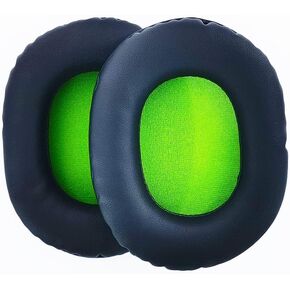 Earpad Replacement for Turtle Beach Recon 50 50X Gaming Headset Ear Pads (Black Green)