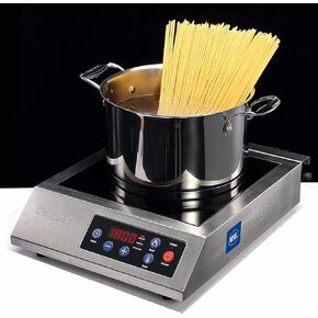 ChangBERT التعريفي الموقد 208-240V 3200W NSF معتمد من الدرجة التجارية الموقد Pro Chef Professional Range قوة عالية 18/10 غطاء من الفولاذ المقاوم للصدأ Schott Glass