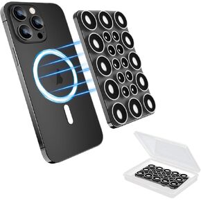 Silicone Suction Phone Case Adhesive Mount for Mag-Safe - Hands-Free, Strong Grip Holder（with Protective Box