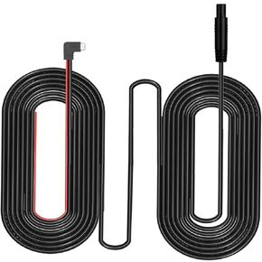 33 Feet Rear Camera Extension Cable, 2.5mm to 4-Pin Dash Cam Rearview Backup Camera Extension Cord