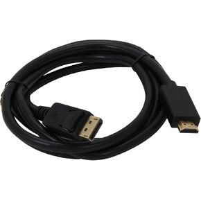 Nippon Labs DP-HDMI-6 6' DisplayPort Male to HDMI Male Cable