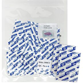 OxyFree Oxygen Absorbers for Mylar Bags or Vacuum Sealer Bag Food Storage (300cc - Qty 50)