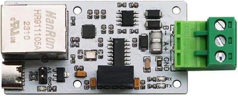 Serial Port to ETH Ethernet (RJ45) Module Digitally&Power Isolated USB c to RJ45 Converter Module Interface TTL RS232 RS485 to ETH RJ45 Network Port (USB C to ETH) in Kuwait