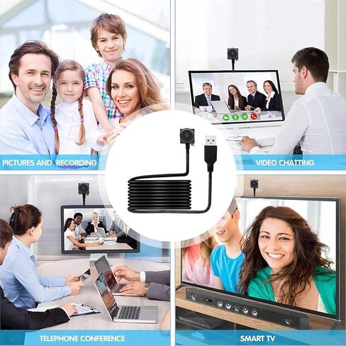 كاميرا ويب 1080 بكسل للكمبيوتر المحمول، وحدة كاميرا ويب USB مدمجة بميكروفون، كاميرا مركزية للشاشة الوسطى لصور واضحة لعقد مؤتمرات الفيديو in Kuwait