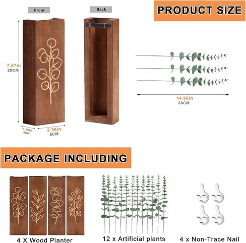 3D Wooden Arch Boho Wall Art, Wooden Flower Wall Decor, Boho Floral Mid Century Modern Wall Decor for Living Room, Office, Bedroom, Kitchen, Home Office, Bathroom(Set of 3, 12x16 inch, Green+Blue+Red) in Saudi Arabia