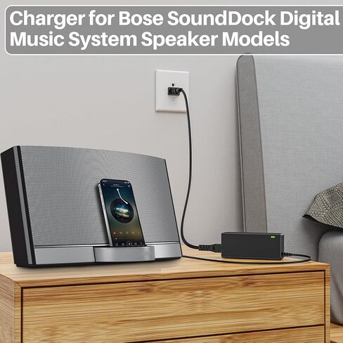 شاحن تيار مستمر 20 فولت لمكبر صوت نظام الموسيقى الرقمي Bose SoundDock N123 95PS-030-CD-1 43085 354405-0050 AM301141 002 AM306386-101 301141-001 301141-012 306386-101 محول تيار متردد لمكبر الصوت in Kuwait