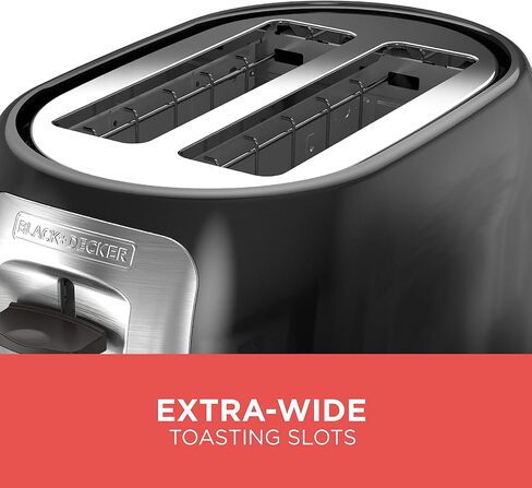 BLACK+DECKER 2-Slice Toaster, Red, TR1278RM in Kuwait