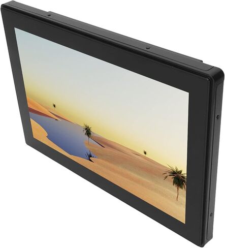 10.1 Inch Touchscreen Monitor, 1280x800 IP65 Waterproof IPS Touch Screen Monitor, HDMI VGA USB Capacitive Touch Monitor, PAL NTSC Automatic Recognition Full View in Saudi Arabia