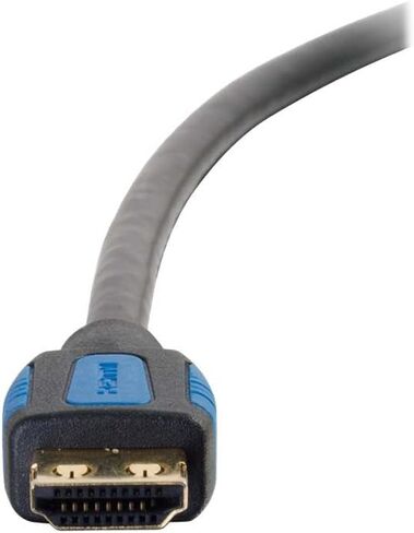 كابل C2G HDMI، 4K، كابل HDMI عالي السرعة، 60 هرتز، 25 قدم (7.62 متر)، أسود، كابلات للذهاب 29683 in Saudi Arabia
