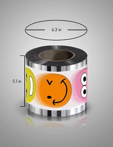 WantJoin Cup Sealing Film Tea Cup Sealing Film Boba Cup Sealer Film 90-105 mm 3000 Cups for PP Plastic and Paper Cups in Saudi Arabia