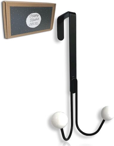 Overdoor Hanger Hook - Adorable Towel Hooks for Bathrooms Over Door, Over Door Towel Hook. Door Hanger for Kids, Pink Towel Rack, Pink Over The Door Hooks (2, Light Gray) in Kuwait