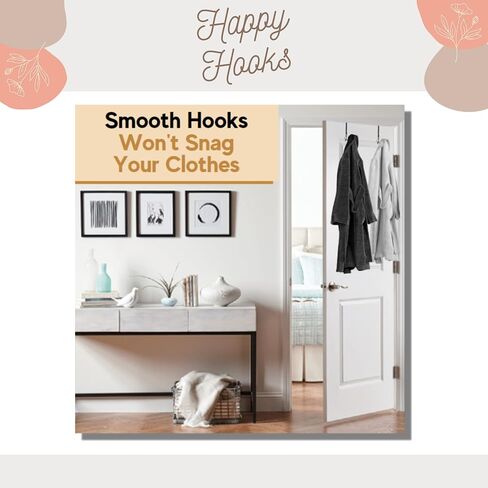 Overdoor Hanger Hook - Adorable Towel Hooks for Bathrooms Over Door, Over Door Towel Hook. Door Hanger for Kids, Pink Towel Rack, Pink Over The Door Hooks (2, Light Gray) in Kuwait