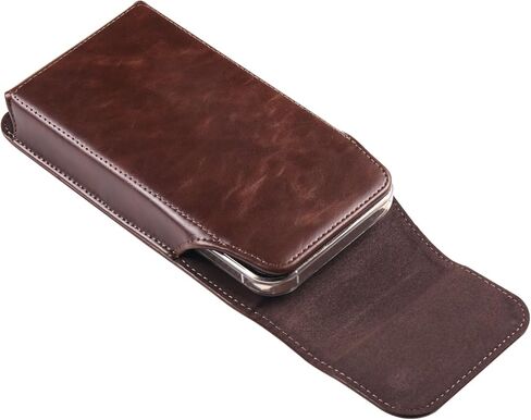 Cell Phone Holster Leather Pouch Belt Clip Case Holder for iPhone 15, 15 Pro, 14, 14 Pro, 13, 13 Pro, 12, 12 Pro, 11 Pro, SE, Samsung Galaxy S24, S23, S22, S10e, A10e, J3, J2, Pixel 5, 4 (Coffee, M) in Saudi Arabia