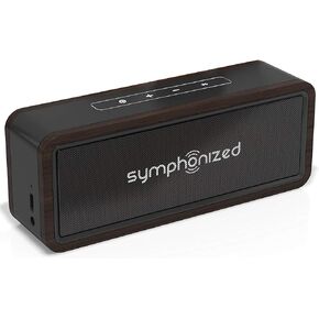 Symphonized Portable Bluetooth Speakers — Small Bluetooth Outdoor Speaker for Patio & Home, Out Door Loud Bluetooth Speakers, Bluetooth Wireless Loud with Bass, Bocinas Bluetooth, Blue Tooth Speaker