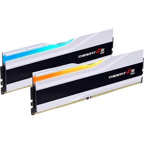 G.SKILL Trident Z5 RGB Series (Intel XMP 3.0) DDR5 RAM 32GB (2x16GB) 6400MT/s CL30-39-39-102 1.40V Desktop Computer Memory UDIMM - Matte Black (F5-6400J3039G16GX2-TZ5RK)
