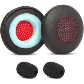 Voyager 4310 UC Replacement Ear Pads Ear Cushions Compatible with Poly Voyager 4310 UC/4320 UC/Voyager Focus UC/Voyager Focus 2 UC USB-A Headset Padding