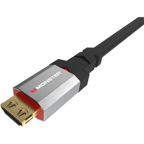 Monster Cable 3005845 12 ft. Just Hook It Up HDMI Cable with Ethernet 4K Ultra HD44; Black