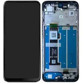for Motorola Moto G Play 2024/G Play Gen 3 XT2413 XT2413-1 XT2413-2 XT2413-3 LCD Screen Display Touch Panel Digitizer Assembly with Frame Replacement,6.5"