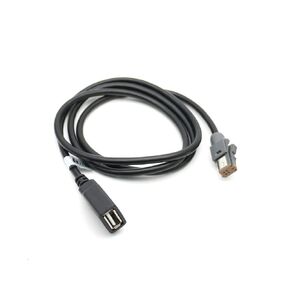 Aftermarket Android Car Radio Stereo 4 Pin Original USB Cable Adapter Male to USB Plug Connector Cord Compatible for Subaru Outback Suzuki Vitara SX4