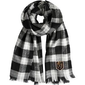 NHL Ottawa Senators Unisex Nhlnhl Plaid Blanket Scarf