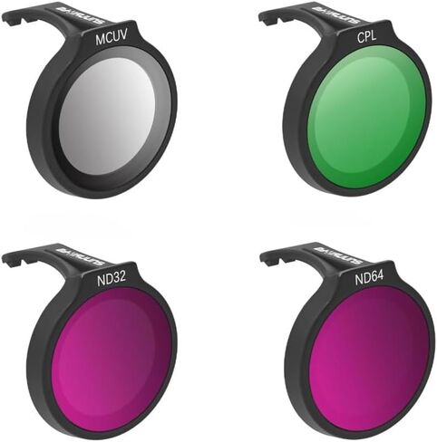 Filter for DJI Neo CPL/MCUV/ND32/ND64 for DJI Neo Fly More Combo Filter Set for DJI NEO Drone Accessories 4-Pack in Saudi Arabia