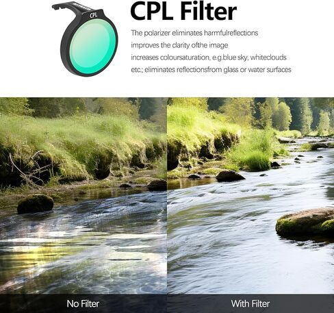 Filter for DJI Neo CPL/MCUV/ND32/ND64 for DJI Neo Fly More Combo Filter Set for DJI NEO Drone Accessories 4-Pack in Kuwait
