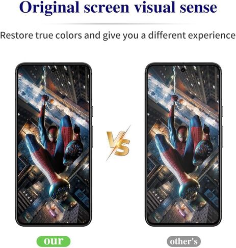 [3+3 Pack Screen Protector for Google Pixel 8（Released 2023） [Scratch Resistant] [Bubble Free] Tempered Glass Screen Film (Pixel 8-6.17 Inch) in Saudi Arabia