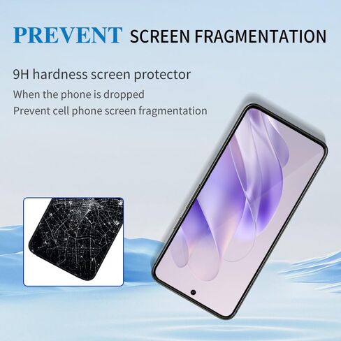 [3+3 Pack Screen Protector for Google Pixel 8（Released 2023） [Scratch Resistant] [Bubble Free] Tempered Glass Screen Film (Pixel 8-6.17 Inch) in Saudi Arabia