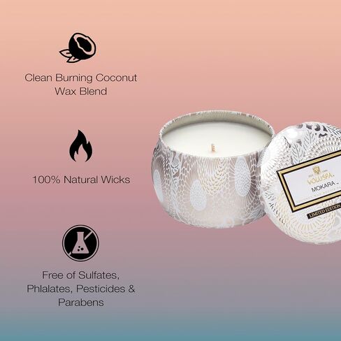 Voluspa Panjore Lychee Petite Tin Candle , 4 Ounces in Saudi Arabia