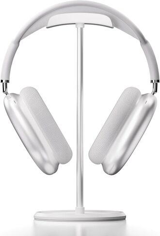 Headphone Stand【1PACK】 Headphone Holder with Storage Tray Compatible for Max Pro, Beats, Bose and Most Gaming Headphones. 【No Tools Required】 YO-2 (White) in Kuwait