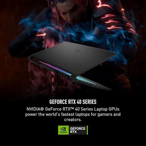 كمبيوتر محمول للألعاب MSI Katana مقاس 15.6 بوصة، 144 هرتز FHD، Intel Core i7-13620H، NVIDIA GeForce RTX 4070، لوحة مفاتيح ألعاب RGB ذات 4 مناطق، Windows 11، مع لوحة ماوس (Windows 11 Home، ذاكرة الوصول العشوائي 64 جيجابايت | 1 تيرابايت PCIE SSD) in Saudi Arabia