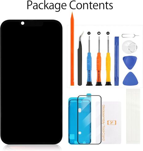 incell لشاشة iPhone 13 Pro LCD البديلة [حجم مشابه + كابل مستشعر] شاشة LCD تعمل باللمس مجموعة شاشة رقمية A2638 A2483 A2636 A2639 A2640 مع أدوات إصلاح in Saudi Arabia
