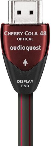 AudioQuest - كابل Cherry Cola 48 طويل الطول فائق السرعة 48 جيجابت في الثانية كابل HDMI 2.1 بصري نشط in Saudi Arabia
