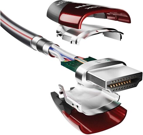 AudioQuest - كابل Cherry Cola 48 طويل الطول فائق السرعة 48 جيجابت في الثانية كابل HDMI 2.1 بصري نشط in Saudi Arabia