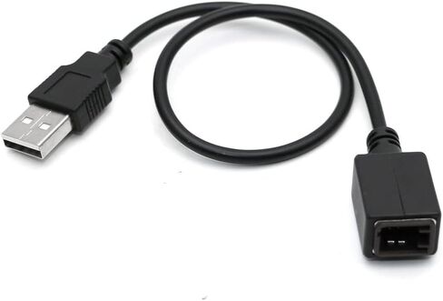 ما بعد البيع أندرويد راديو السيارة ستيريو 4 دبوس كابل USB الأصلي محول ذكر إلى USB موصل التوصيل الحبل متوافق لسوبارو Outback سوزوكي فيتارا SX4 in Kuwait
