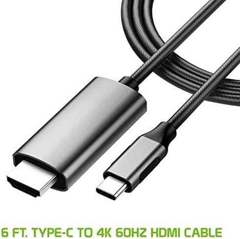 مجموعة محول HDMI 4k متوافقة مع Google Pixel XL/Pixel 3/Pixel 3 XL/Pixel 3a/Pixel 4 XL بسرعة رقمية كاملة 60 هرتز مع كابل بطول 6 أقدام! in Kuwait