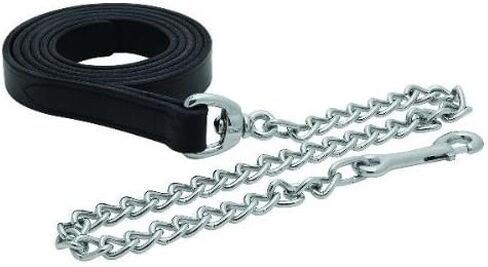 Perri's Leather Lead with 30-Inch Chain, 6-Feet 30-Inch in Saudi Arabia