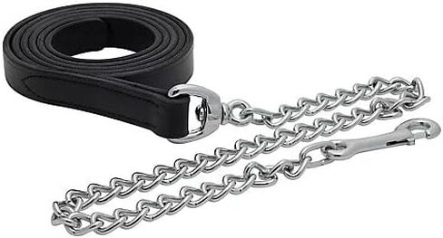 Perri's Leather Lead with 30-Inch Chain, 6-Feet 30-Inch in Saudi Arabia