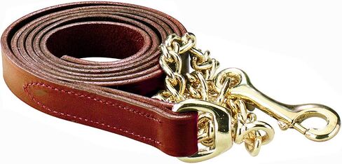 Perri's Leather Lead with 30-Inch Chain, 6-Feet 30-Inch in Saudi Arabia