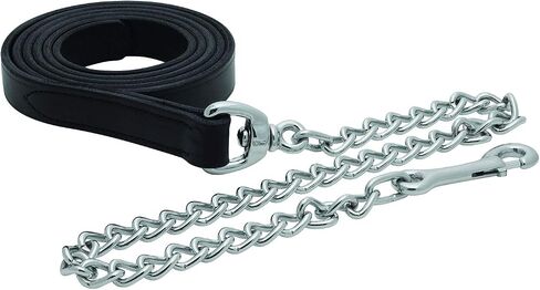 Perri's Leather Lead with 30-Inch Chain, 6-Feet 30-Inch in Saudi Arabia