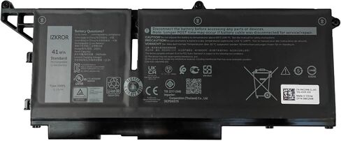 293F1 41Wh Battery Replacement for Dell Latitude 5330 7330 7430 7530 / Latitude 5330 2-in-1/7330 2-in-1/7430 2-in-1 / P135G P136G Series Laptop FK0VR 8H6WD 01VX5 404T8 51R71 8P81K 11.25V in Saudi Arabia