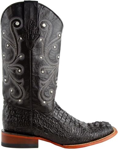 Ferrini Men's Print Crocodile S-Toe Western Boot in Kuwait
