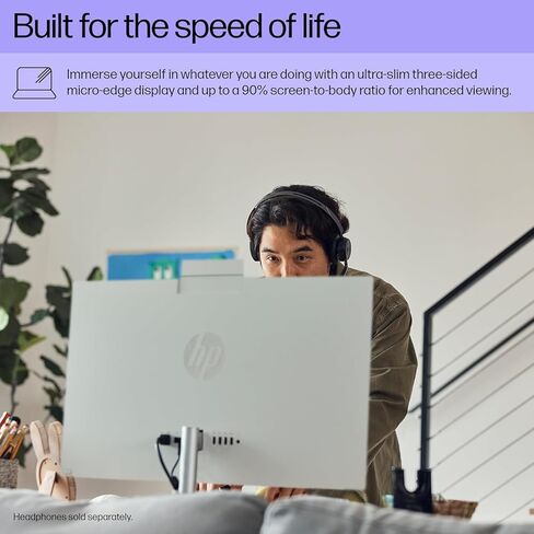 كمبيوتر مكتبي HP 27 بوصة 2024 الكل في واحد بشاشة تعمل باللمس، Intel Ultra 7-155U (12-Core)، ذاكرة الوصول العشوائي DDR5 سعة 64 جيجابايت، SSD 4 تيرابايت، FHD، Wi-Fi 6، بلوتوث، كاميرا ويب، لوحة مفاتيح وماوس، ويندوز 11 برو ومايكروسوفت أوفيس مدى الحياة in Saudi Arabia