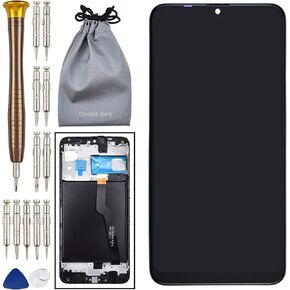 LCD Screen Touch Digitizer Screen with Screen Frame Replacement for Samsung Galaxy M10 Black SM-M105F SM-M105G SM-M105Y SM-M105M