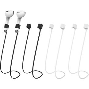 Anti-Lost Strap for AirPods,Magnetic Soft Silicone Sports Lanyard