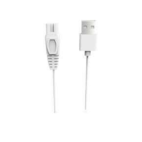 OGMWIN Replacement Power Cord for Nicwell F5025,COSLUS F5020E,Nicefeel Water Flosser Charger Power Supply Adapter Charging Cable White