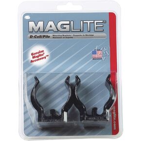 Maglite ASXD026 [d-cell] Flashlight Universal Mounting Brackets