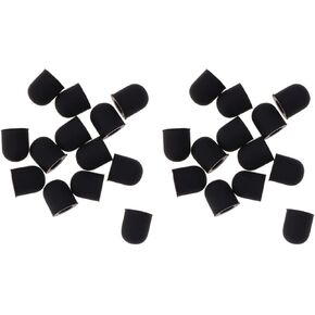 Gatuida 30pcs Stylus Replacement Tips, Rubber Stylus Tips Replacement Covers for Touch Screen Pens,6mm